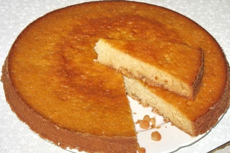 Пирог на сгущенке