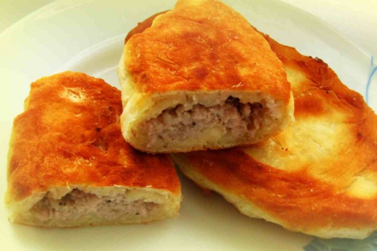 С мясом и картошкой