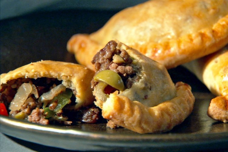 С мясом и болгарским перцем