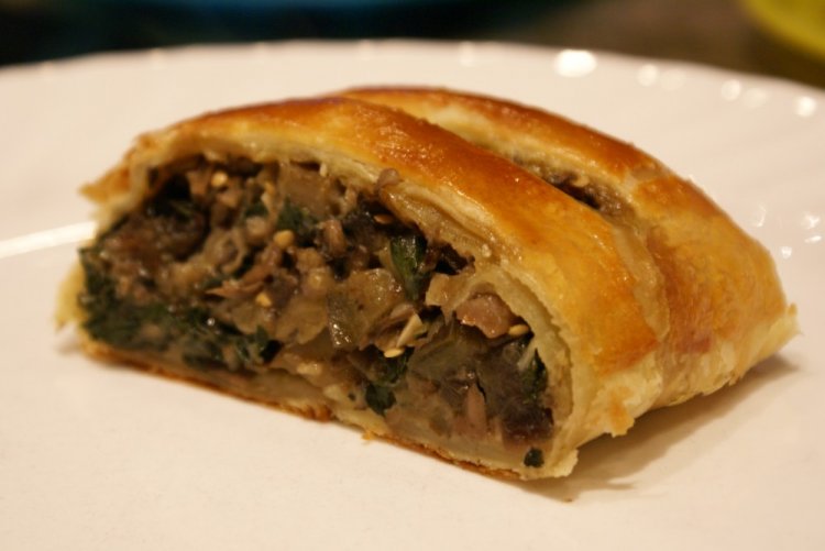 Начинка с мясом и баклажанами