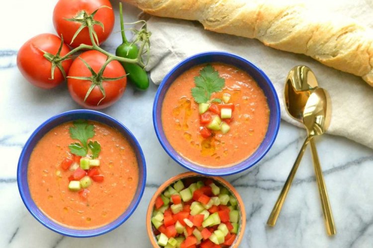 Гаспачо с дыней
