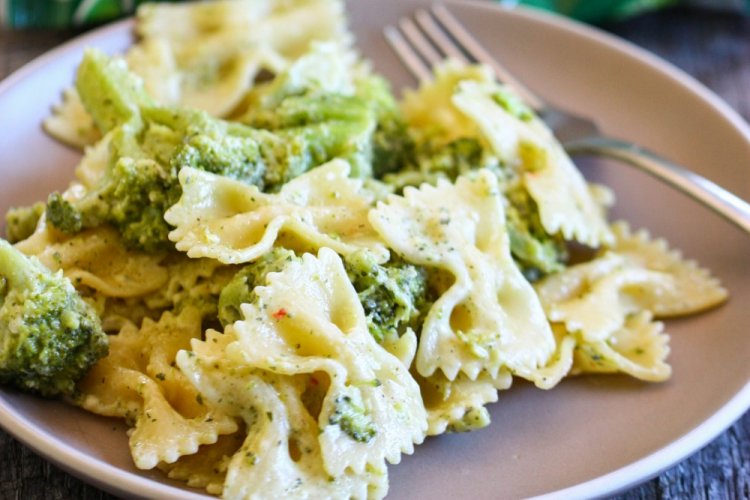 Паста с брокколи