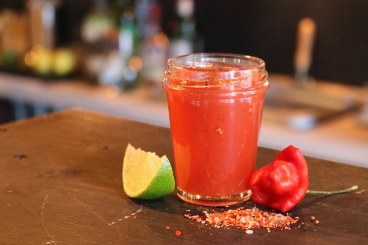 Сангрита с арбузным соком