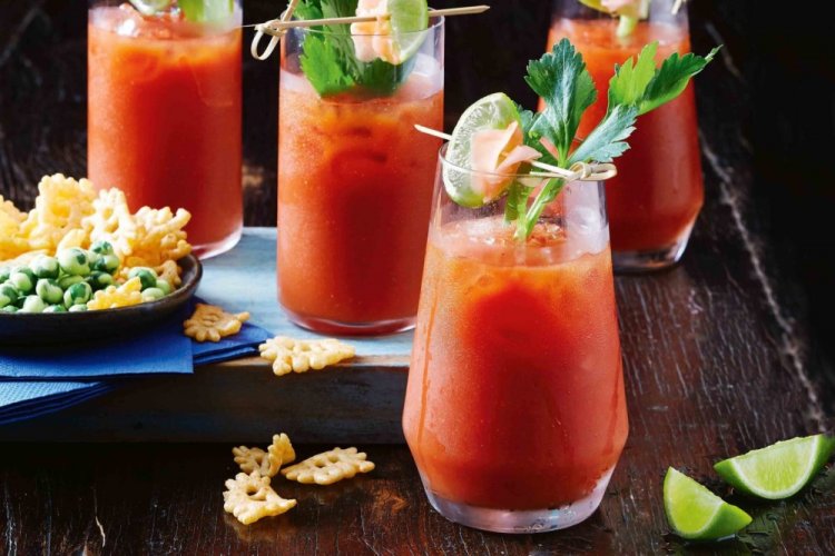 Кровавая Мэри с соком лайма