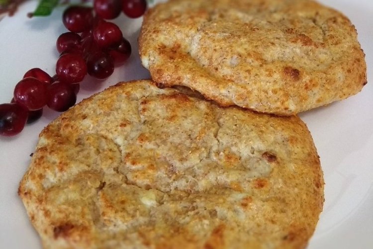 Лепешки на воде и овсяной муке