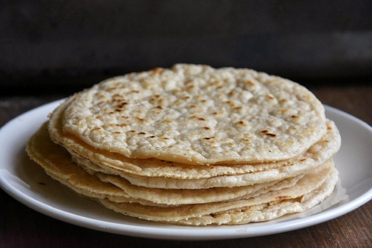 Лепешки на воде и рисовой муке