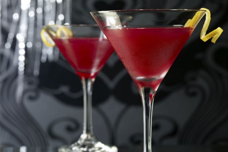 Космополитен с лимонным соком