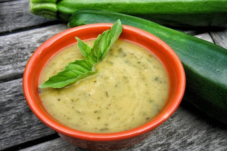 Диетическое пюре из кабачков