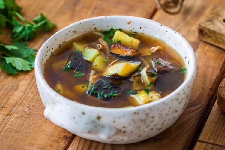 Суп из кабачков и баклажанов без мяса