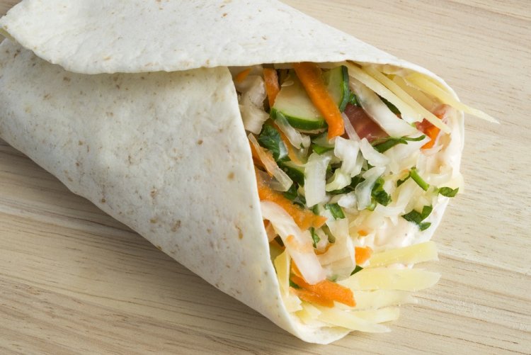 Вегетарианская ПП шаурма без мяса