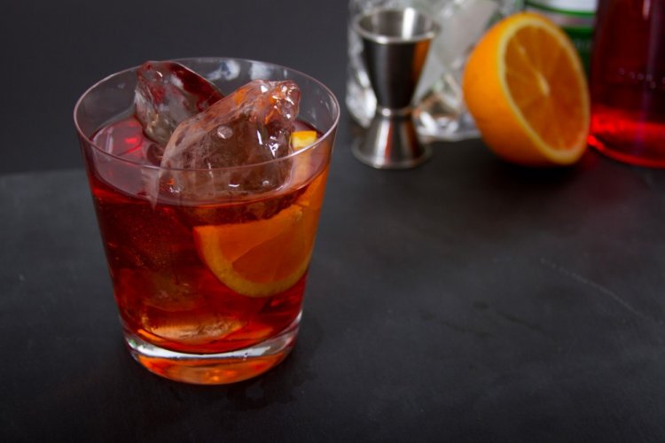 Негрони с Аперолем