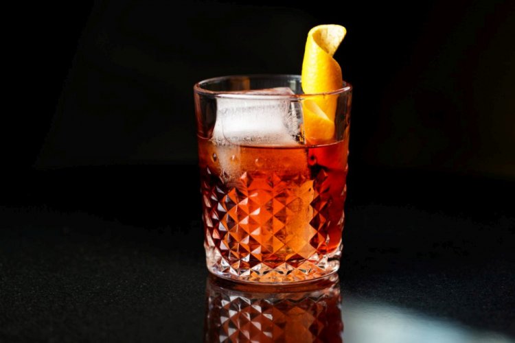 Негрони в шейкере