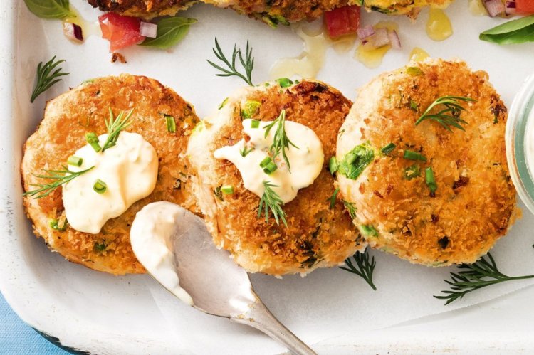 Котлеты из маслят с картошкой