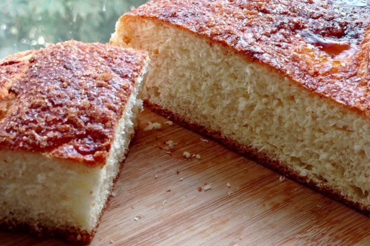 Постный пирог на кокосовом молоке