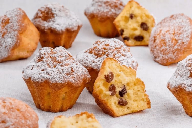 Творожные маффины на кефире