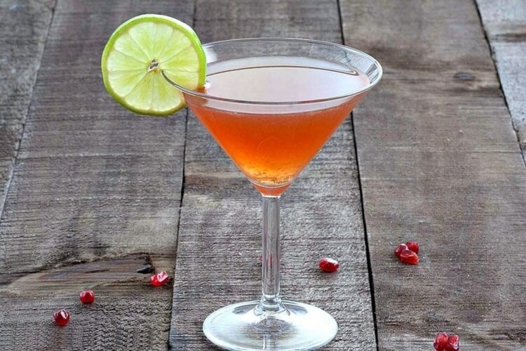 Гранатовый дайкири с лимончелло