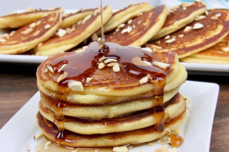 Миндальные панкейки