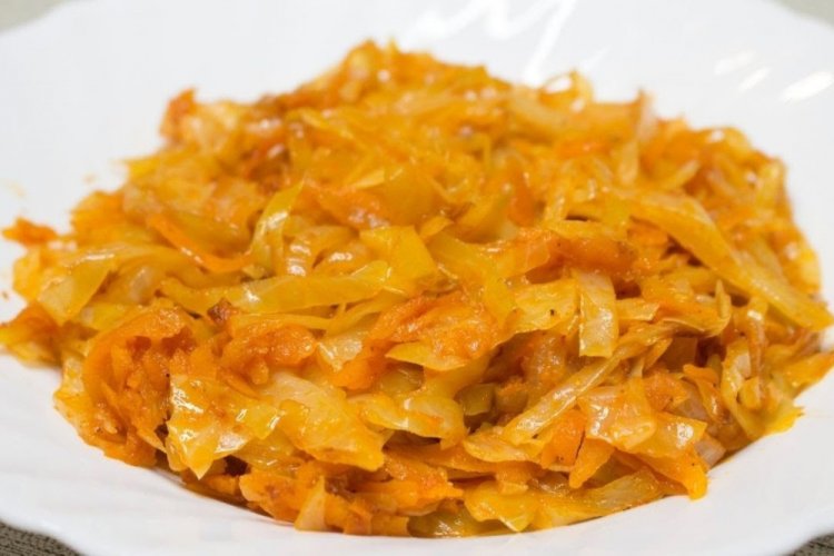 Начинка с тушеной капустой