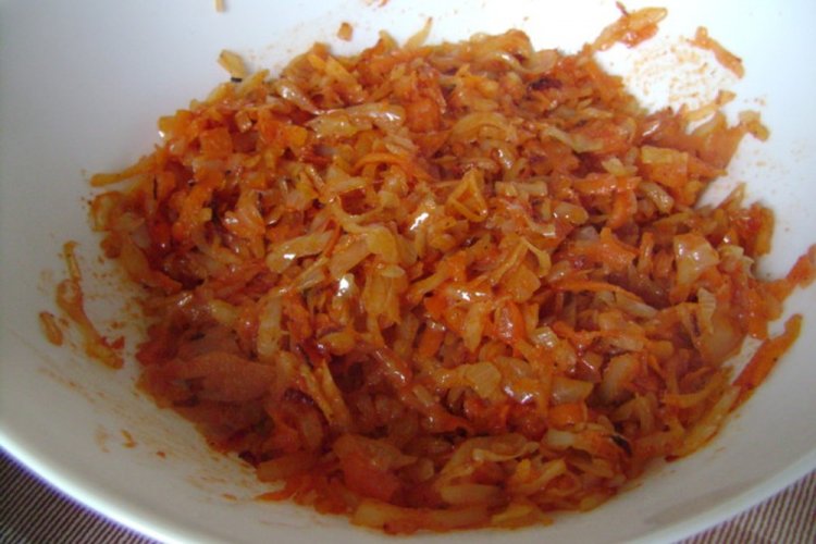 Начинка с капустой и яблоками для пирожков