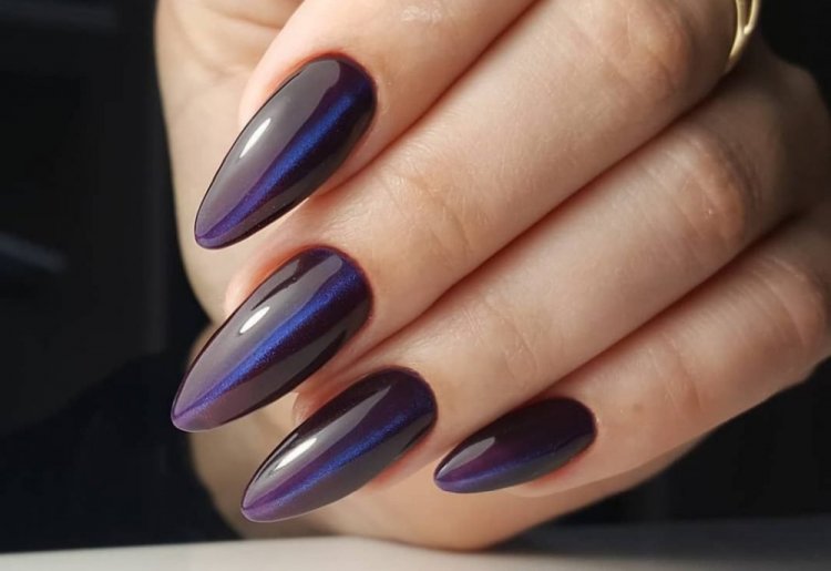 Маникюр «Кошачий глаз»