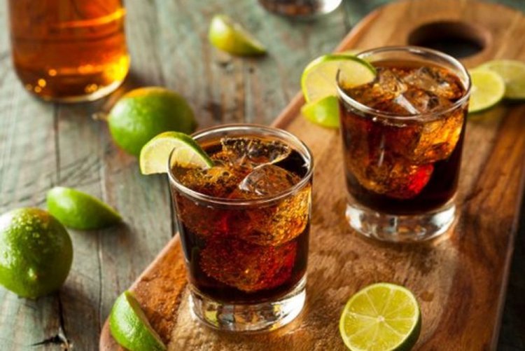 Коньяк с колой