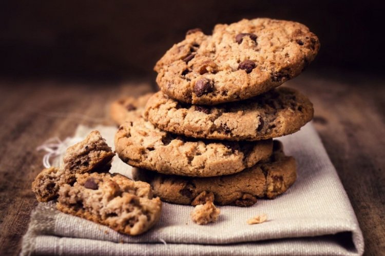 Печенье на рисовом молоке и тахини