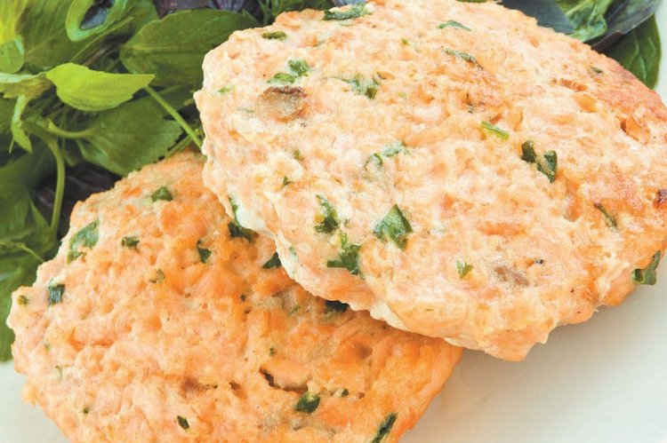 Паровые котлеты из креветок