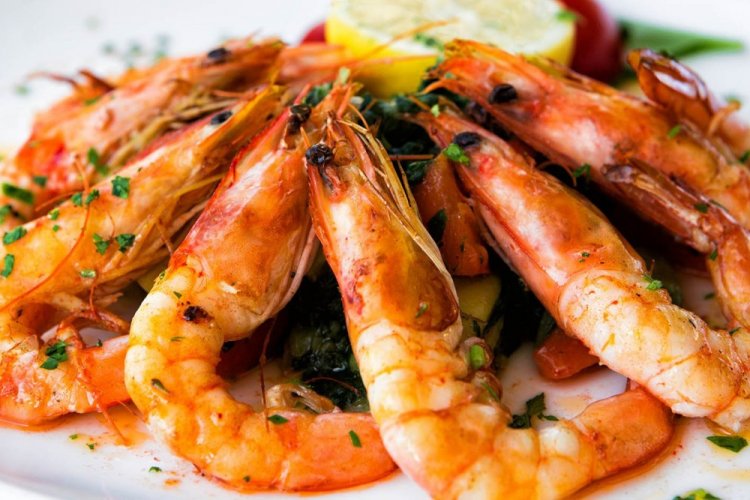 Запеченные креветки в духовке