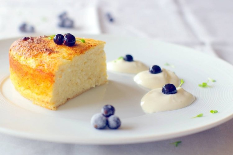 Творожная запеканка на завтрак