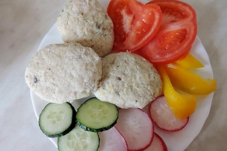 Котлеты из минтая на пару