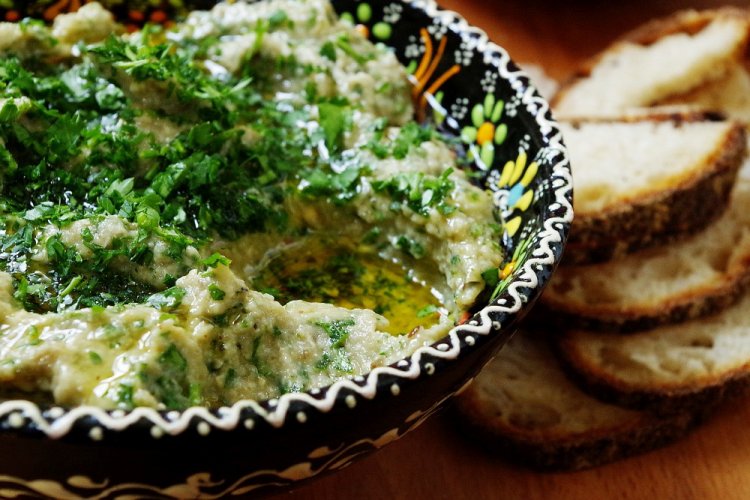 Классический бабагануш с тахини