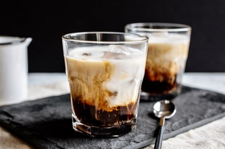 Белый русский с кофейным ликером