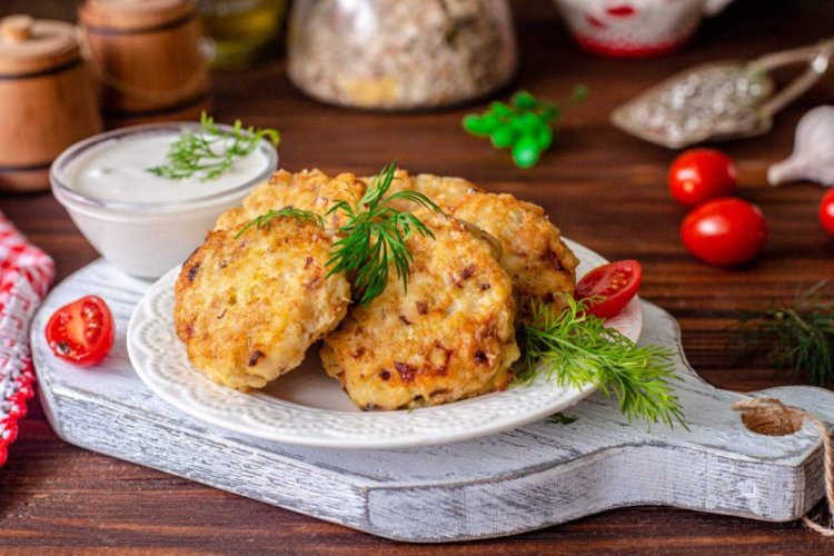 Рыбные котлеты из минтая в духовке