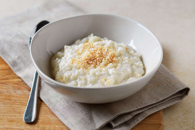 Рисовая каша на соевом молоке