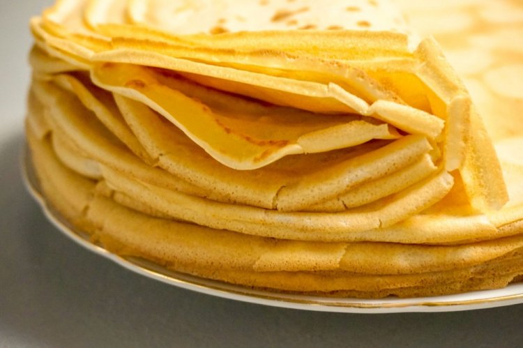 Блины на соевом молоке