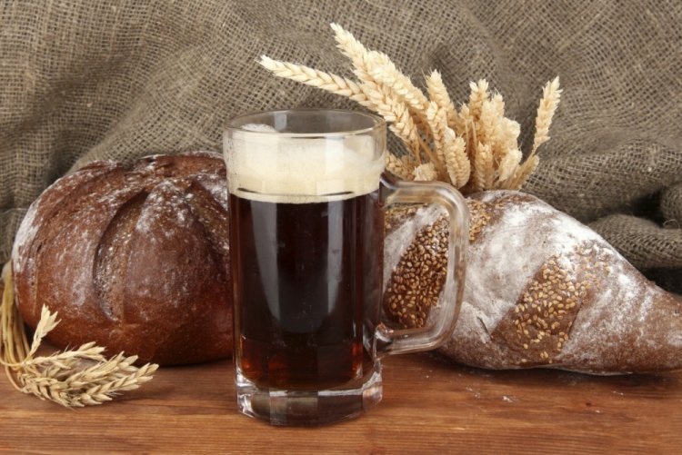 Квас из ржаного хлеба на закваске