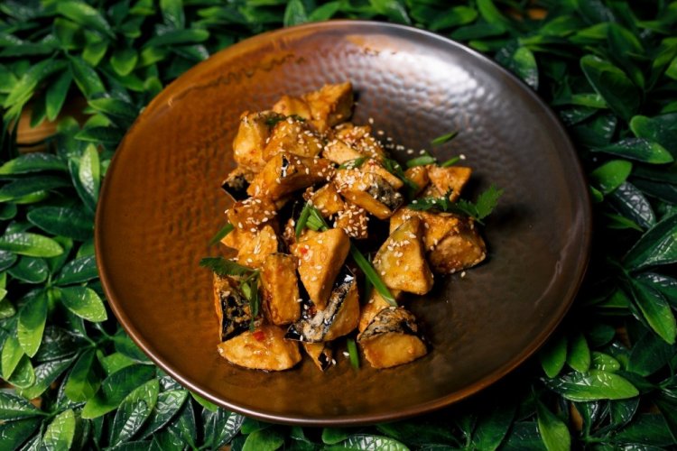 Баклажаны в устричном соусе