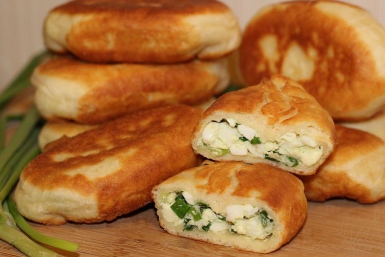 Начинка с яйцом и творогом