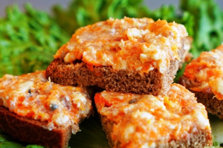 Селедочная намазка на бутерброды