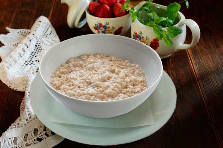 Овсяная каша на воде