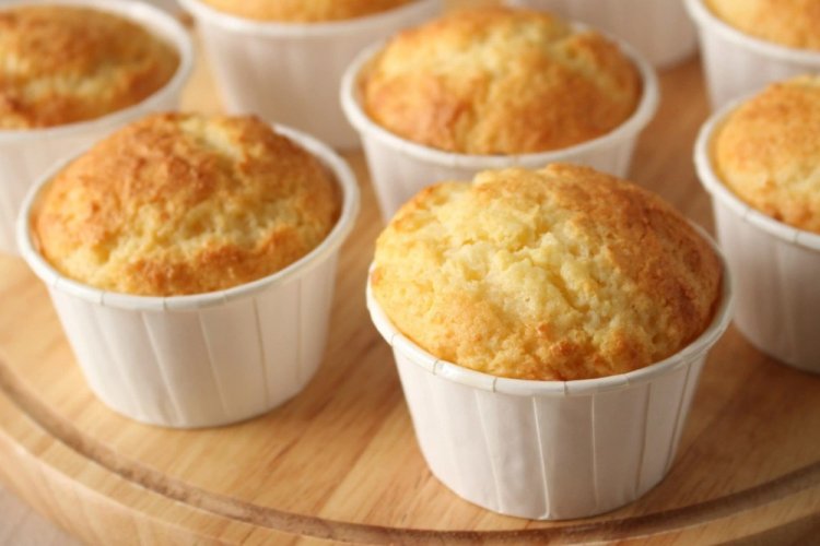 Творожные маффины на завтрак