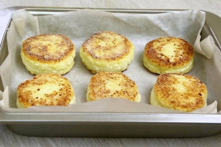 Сырники в духовке на завтрак