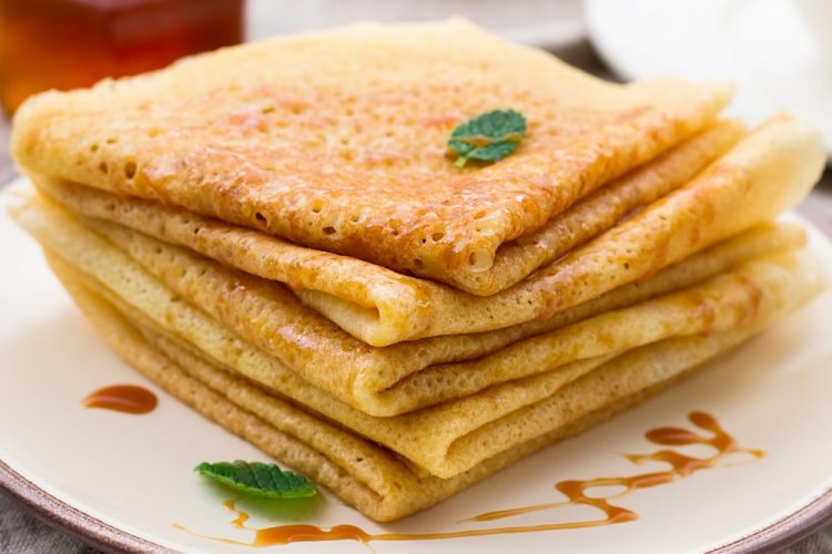 Блины на кефире