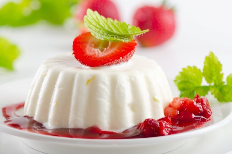 Пудинг на кефире