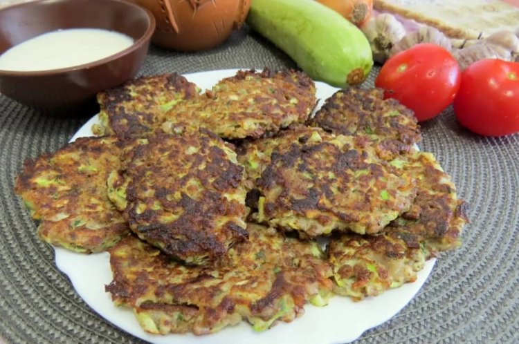 Гречаники с кабачками