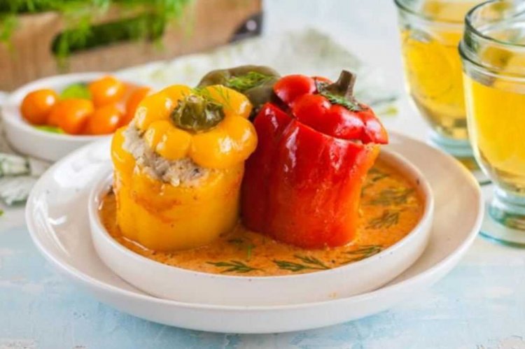 Соус из кислого молока для фаршированных перцев