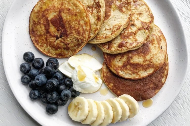 Банановые панкейки с протеином
