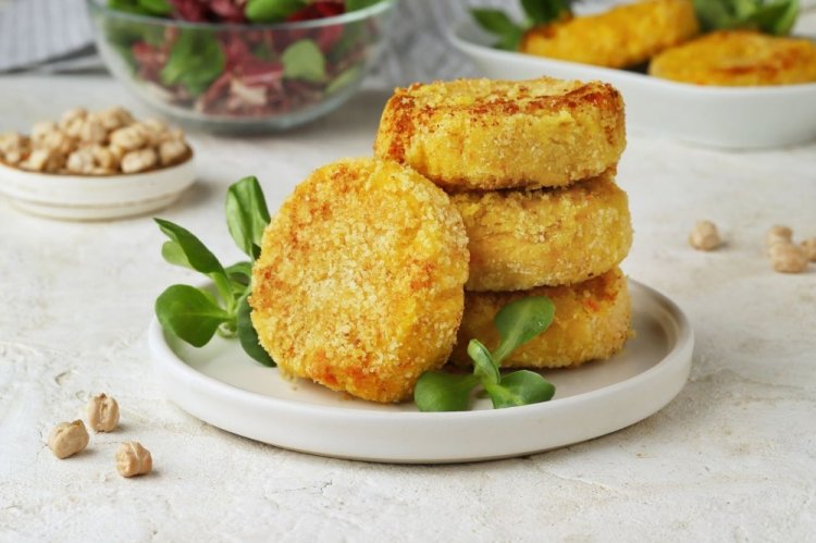 Котлеты из чечевицы и нута