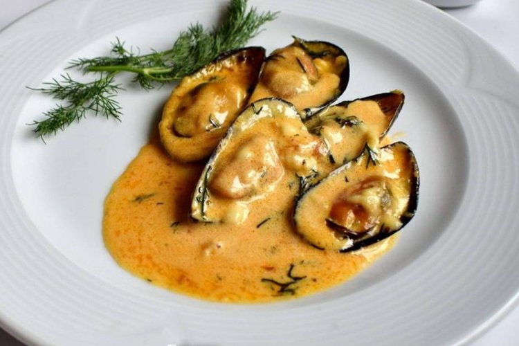 Горчичный соус для мидий