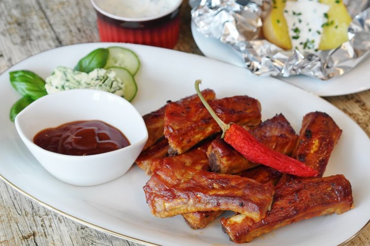 Острый соус для свиных ребрышек